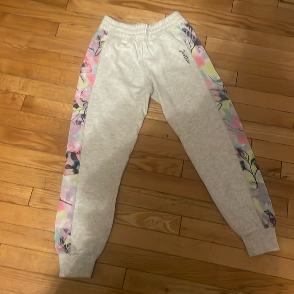 Justice tie dye sweatpants